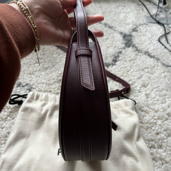 Polene Bags Polene Numero Dix In Burgundy With Original Dust Bag Box And Shortened Strap
